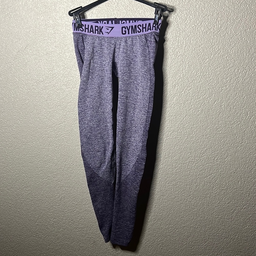 Purple gymshark tights
